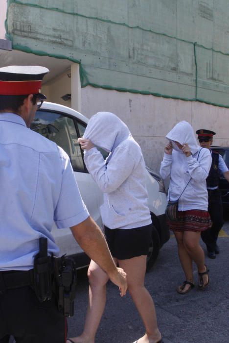 Llibertat per les detingudes per organitzar un 'flashmob' a Platja d'Aro