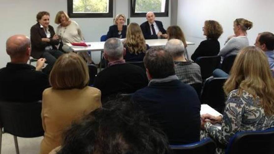 La reunión se celebró el jueves pasado en el CUC de Bendinat.