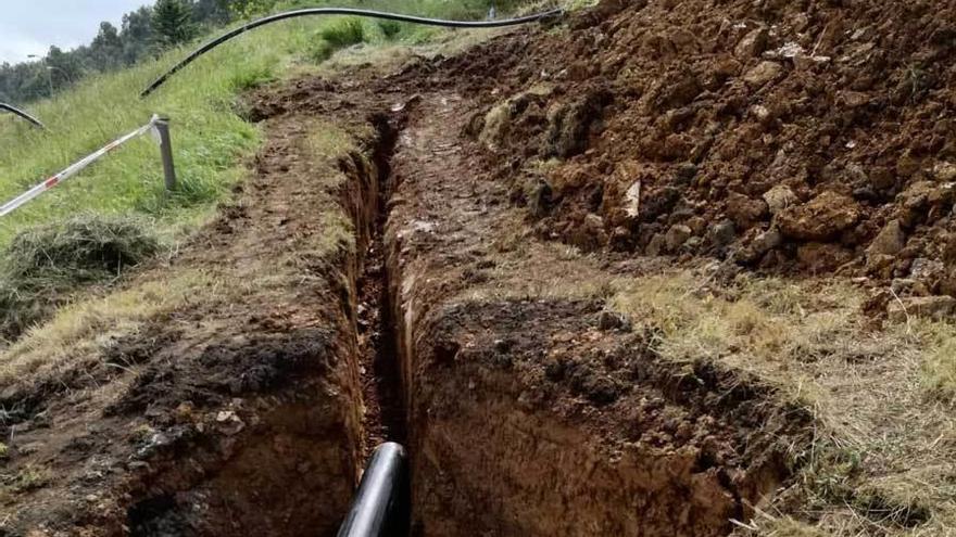 Renovación del abastecimiento de aguas en Logrezana