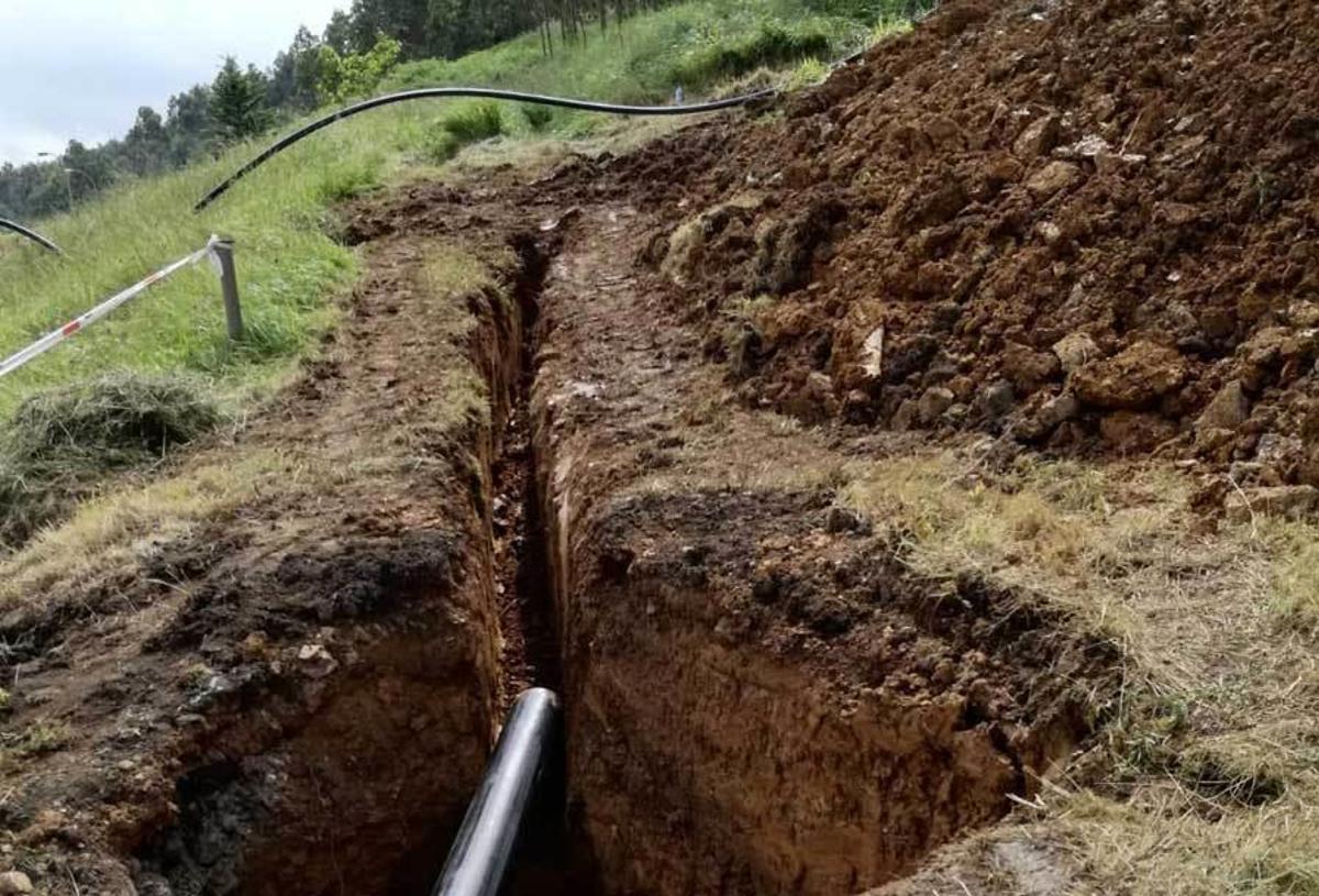 Renovación del abastecimiento de aguas en Logrezana
