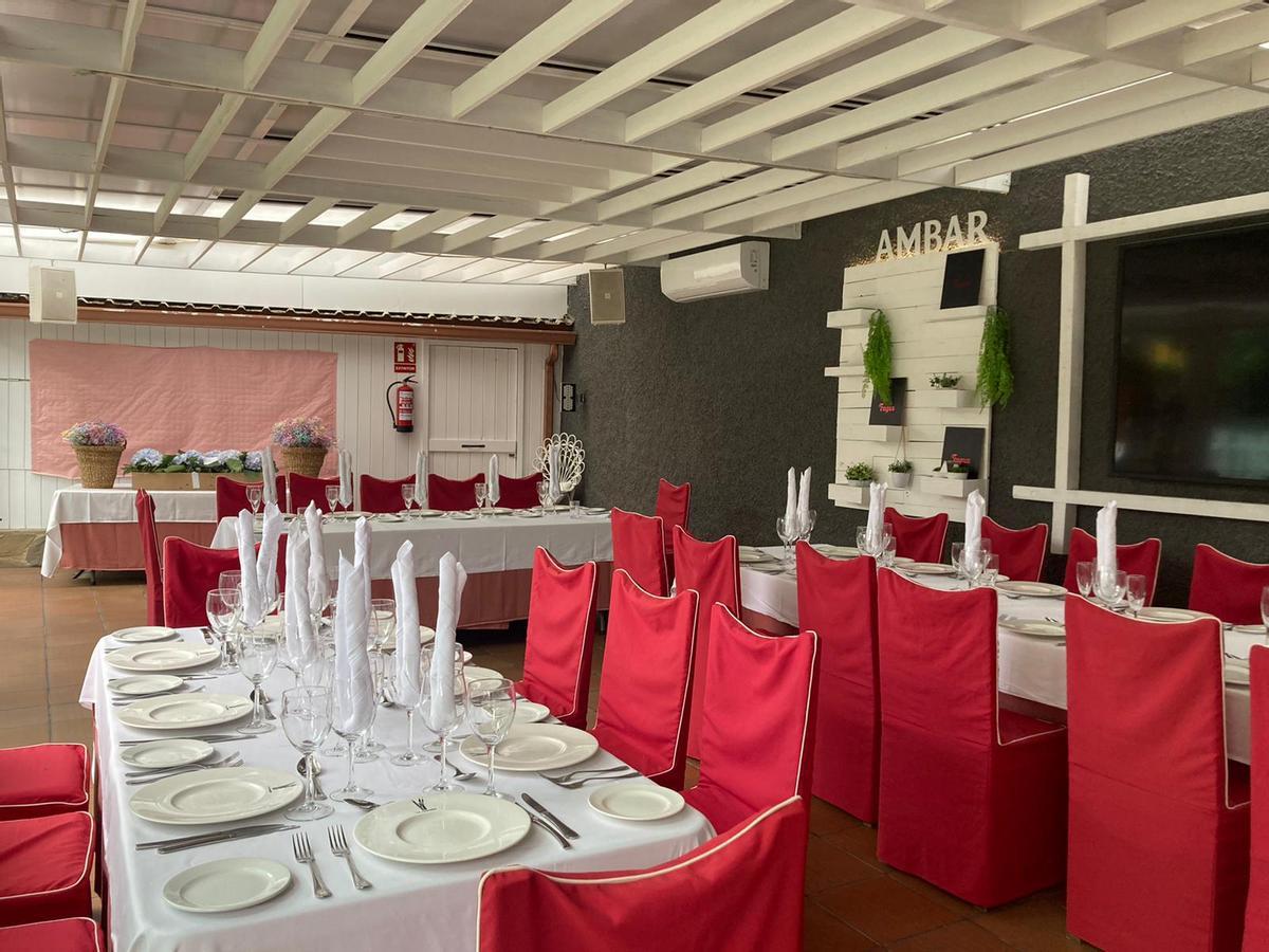 Sus íntimos salones son perfectos para celebraciones familiares.