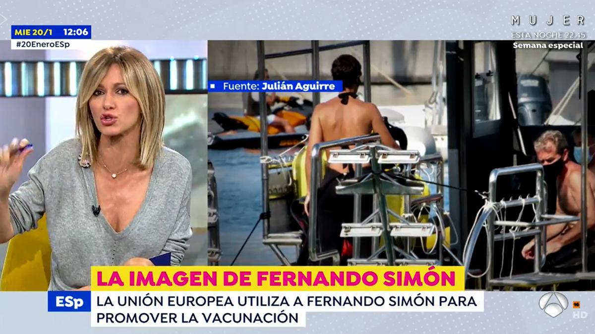 Susanna Griso sentencia Fernando Simón: «Va perdre la credibilitat al març»
