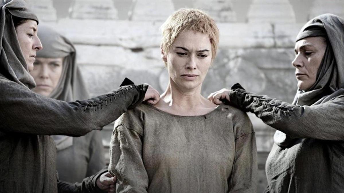 Cersei, a punto para su humillación pública.