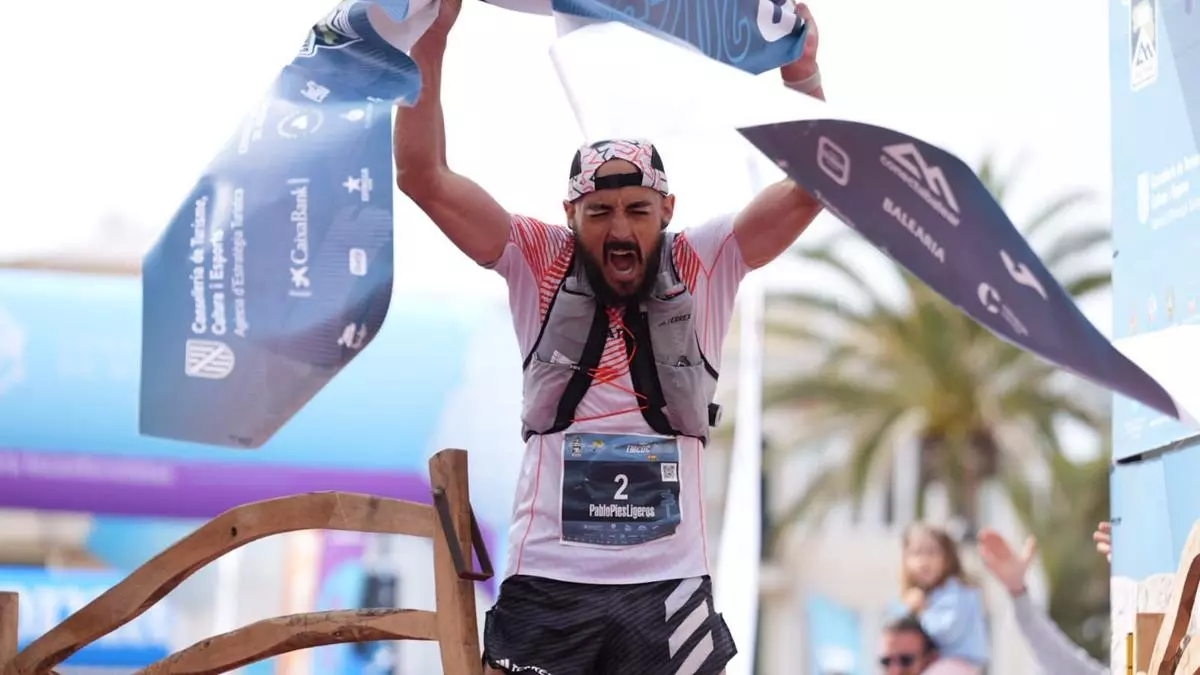 Pablo Ib芍?ez y Laia Diez brillan en una Trail Menorca Cam赤 de Cavalls ConectaBalear con r谷cord de participaci車n