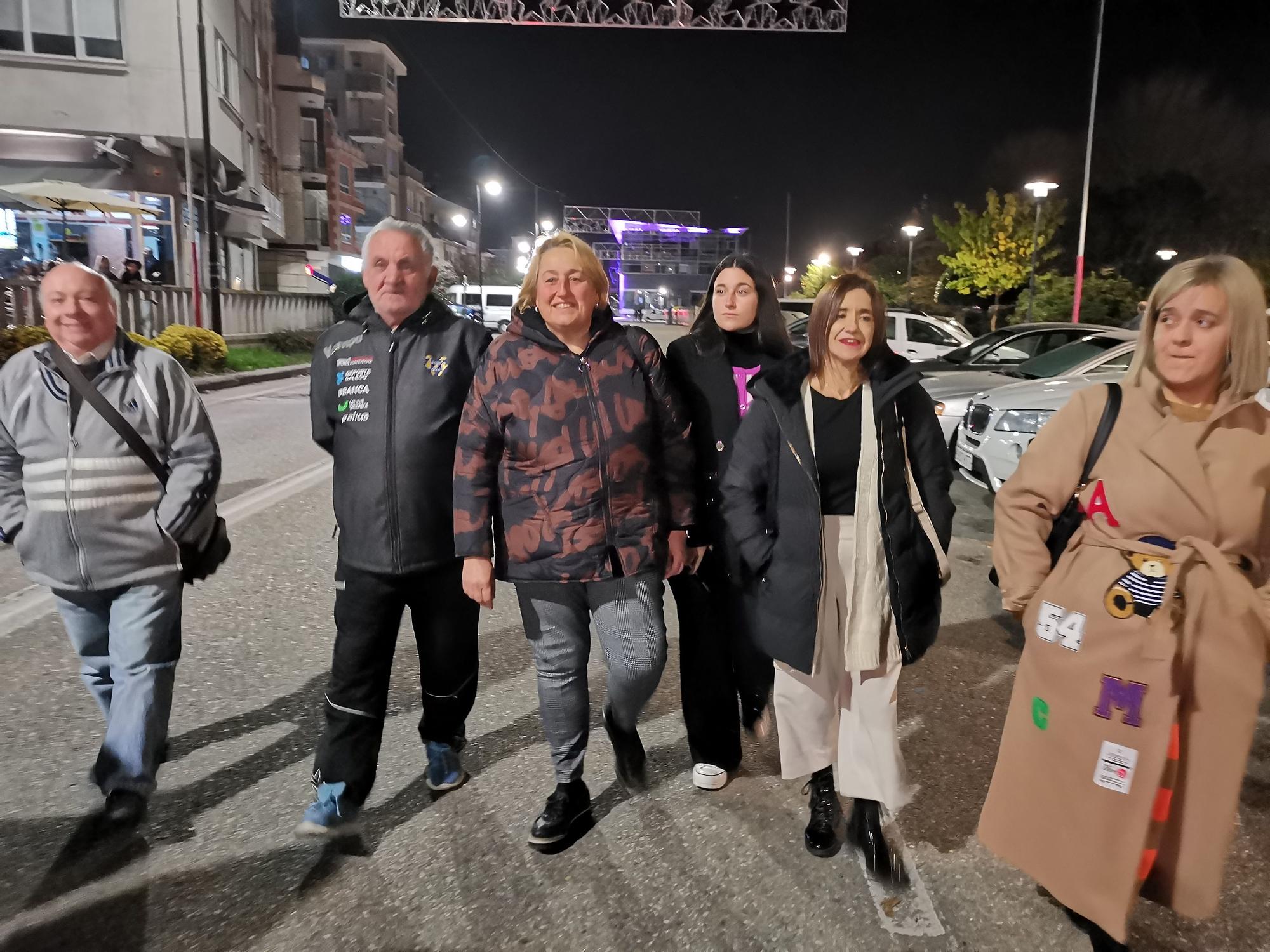 La celebración del Día Internacional contra las Violencias Machistas en Cangas