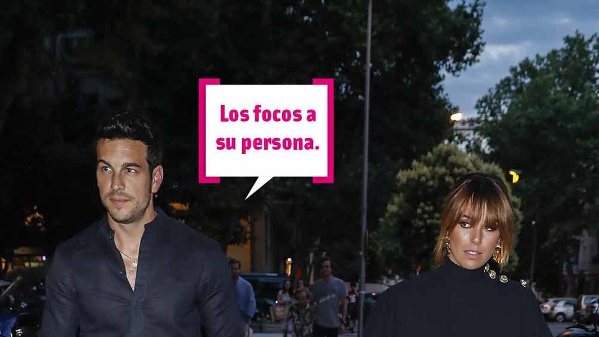 Mario Casas y Blanca Suárez llegando a una fiesta en Madrid