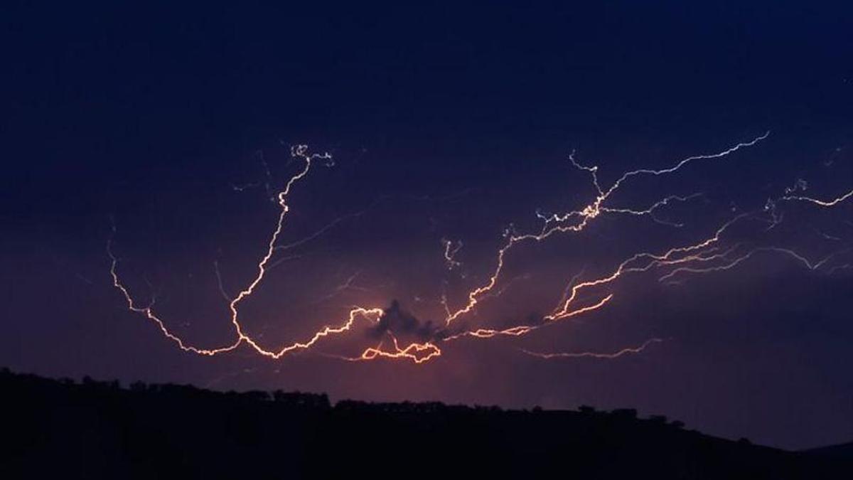 Una imagen de archivo de una tormenta eléctrica.