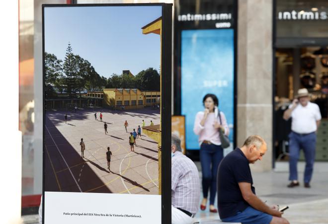 175 aniversario de los institutos Gaona y Martiricos en una exposición en la calle Larios