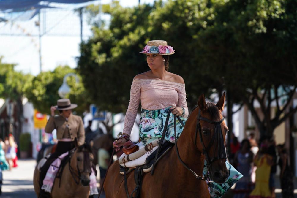 Primeros caballos en el Cortijo de Torres