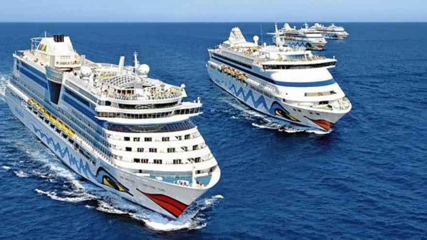 Steuert im Winter andere Weltregionen an: die Aida-Flotte.