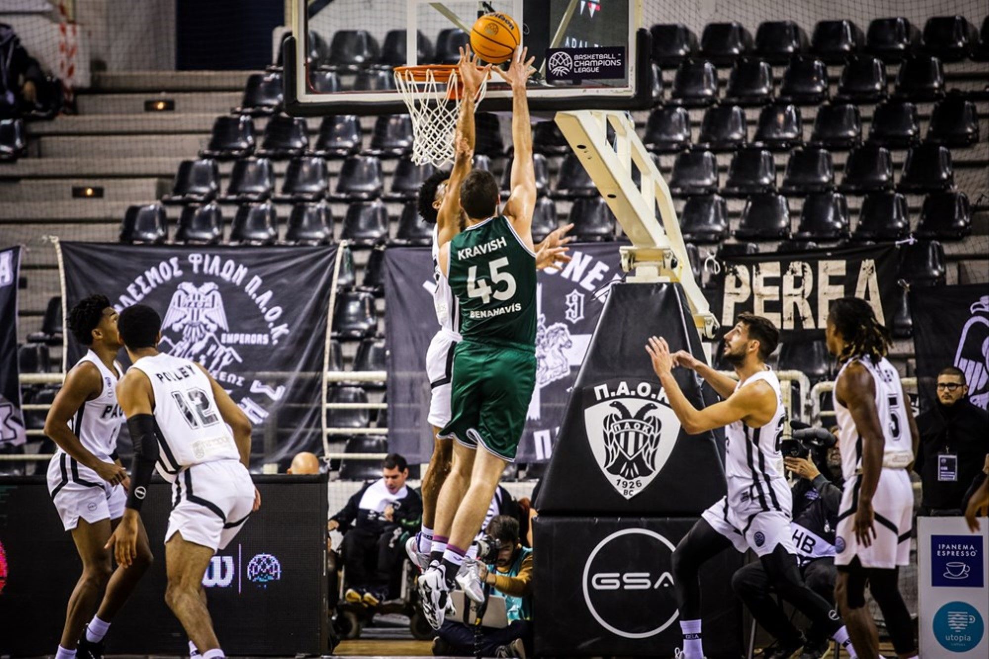 Basketball Champions League | Paok de Salónica - Unicaja Málaga, en imágenes