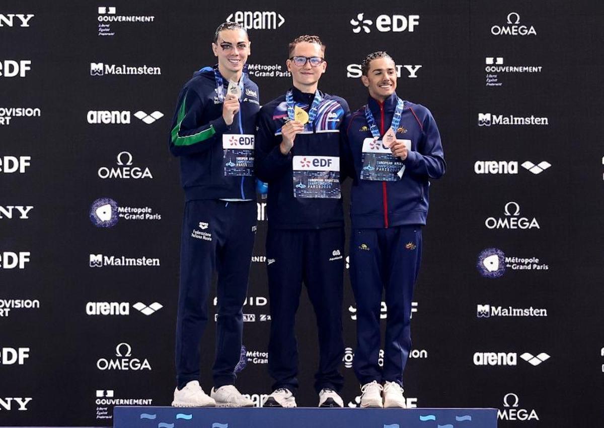 España firma un 'superlunes' con tres medallas en el Europeo de París