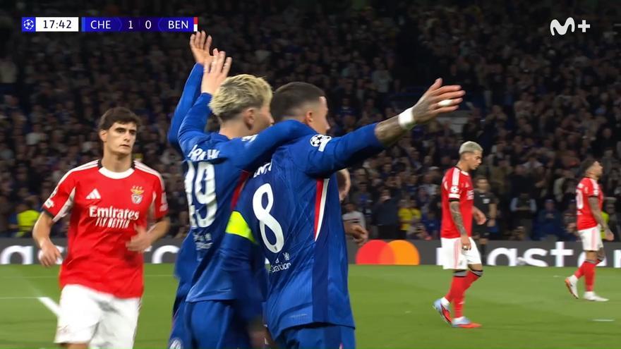 Chelsea – Benfica | El gol de Richard Rios en propia portería