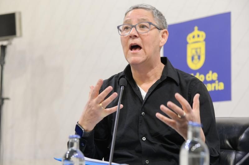 Jack Halberstam, profesor de la Universidad del Sur de California, profesor visitante en la Universidad de Columbia y una de las voces más reconocidas internacionalmente en teoría queer y estudios de género ofrece en el Cabildo de Gran Canaria la charla ?Trans*, más allá de los derechos y el reconocimiento?.  | 17/01/2019 | Fotógrafo: Tony Hernández