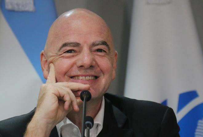 El presidente de la FIFA, Gianni Infantino, en una foto de archivo. EFE/ Rubén Peña