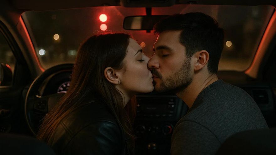 ¡Ojo, enamorados! Hasta 500 euros de multa por besarse en el coche