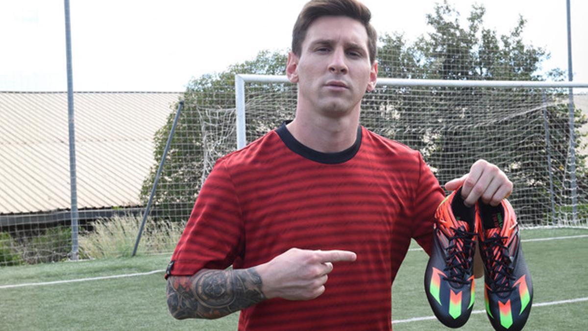 Así son las Adidas Messi que llevará el argentino en el clásico