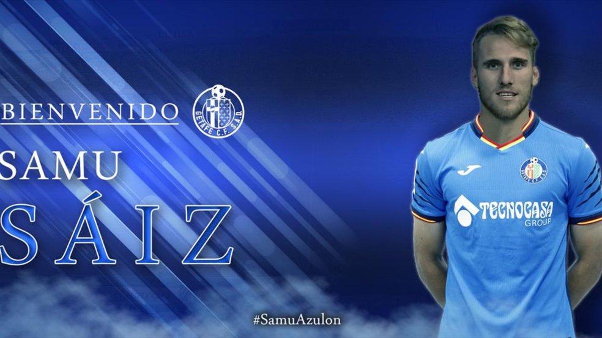Samu Saiz refuerza el Getafe
