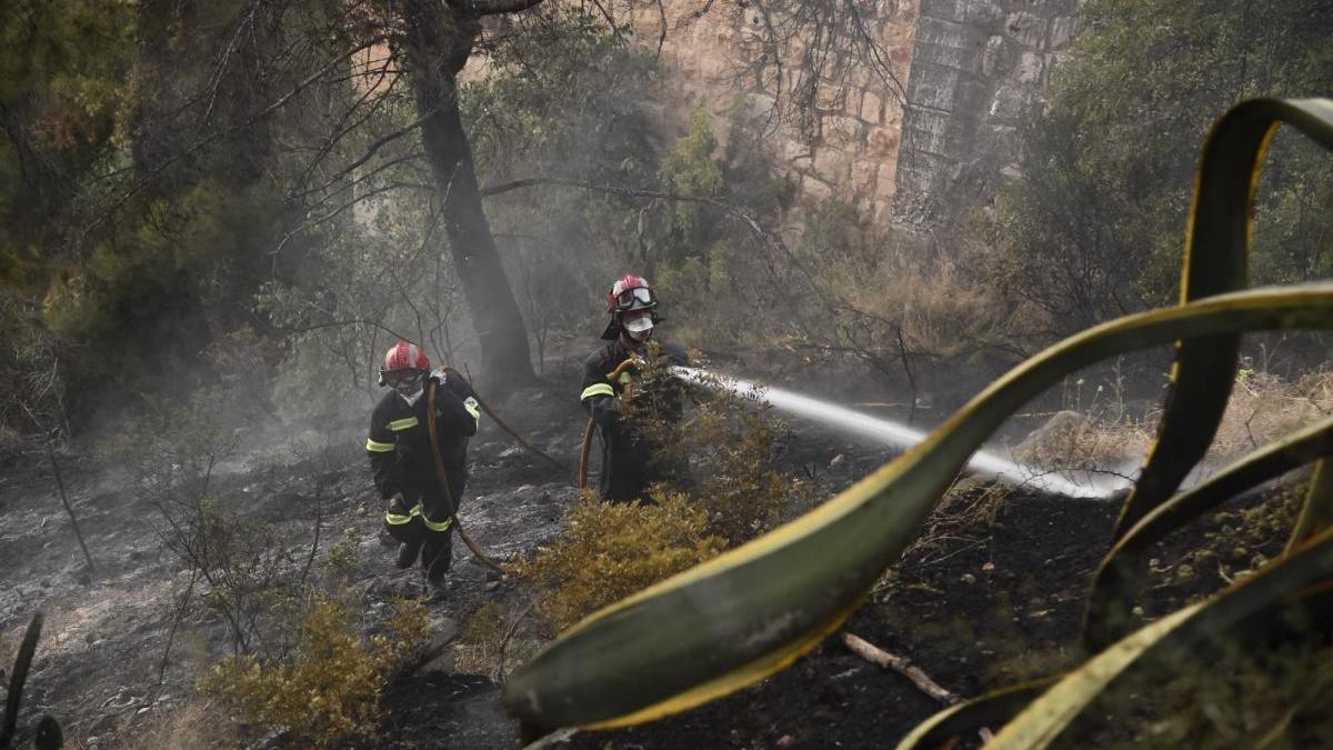 Incendio en El Termet de Vila-real