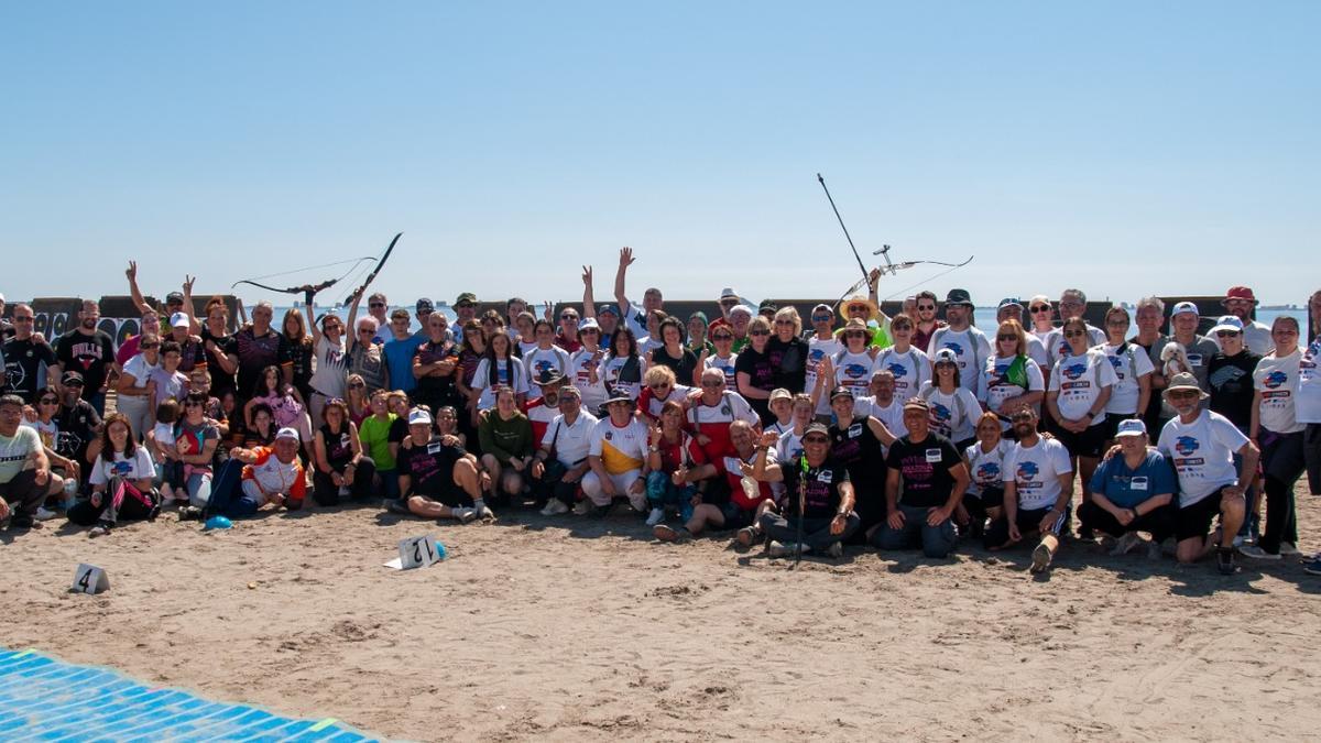 Torneo Amazonas de tiro con arco en los Sport4Cancer Mar Menor Games