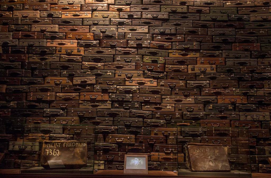 Maletas en el Museo de la Segunda Guerra Mundial