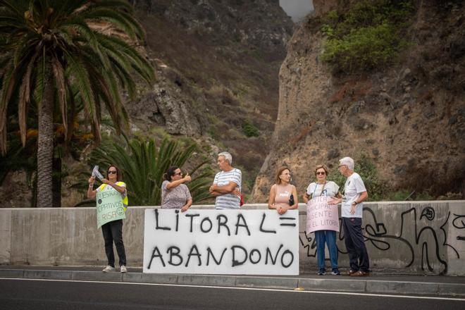 Movilización en defensa de la costa de San Juan de La Rambla