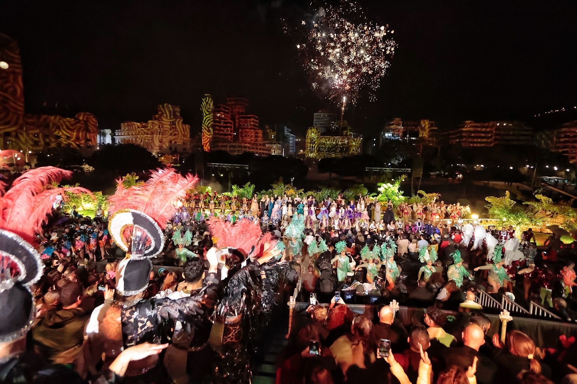 Inauguración del Carnaval de Santa Cruz de Tenerife 2025
