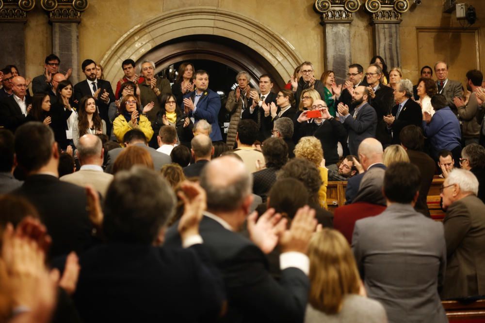 Ple del Parlament de Catalunya