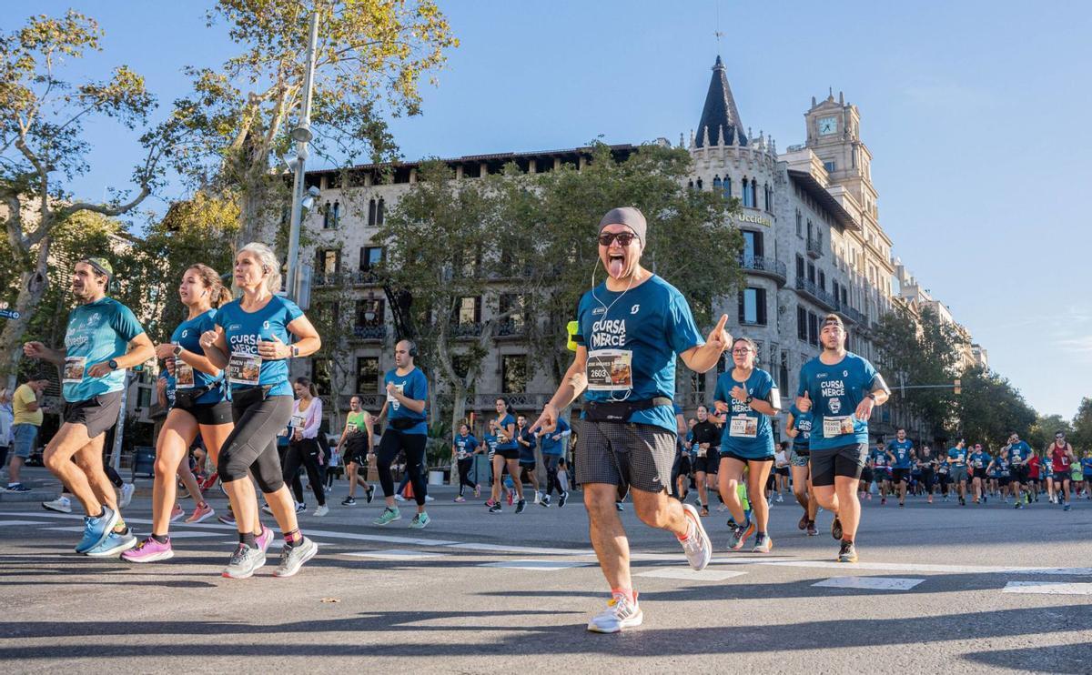 13.000 corredors participen en la Cursa de la Mercè