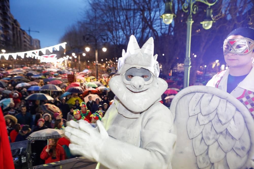 Carnaval en Gijón 2018: entrega de premios a los mejores disfraces.