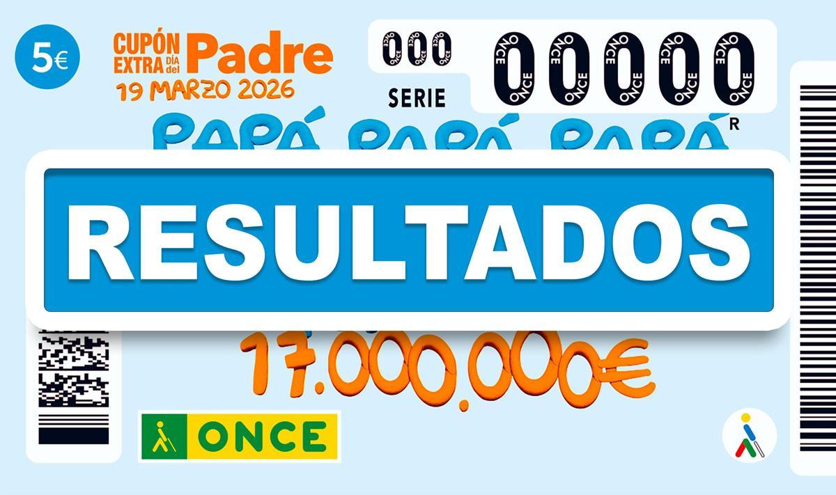 Cupón Extra del Día del Padre de la ONCE.