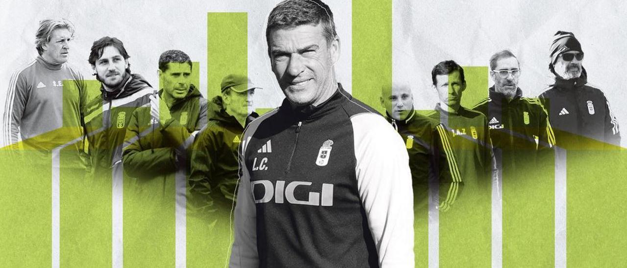 Carrión lanza al Oviedo: los números le ensalzan como el mejor entrenador desde 2015