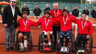 Kike Siscar, subcampeón del mundo con la selección española de silla de ruedas