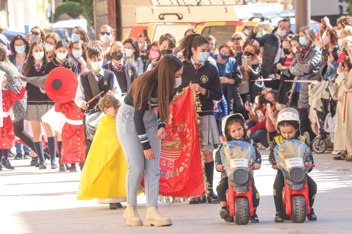 Procesión de los alumnos del colegio Diocesano de Santo Domingo de Orihuela