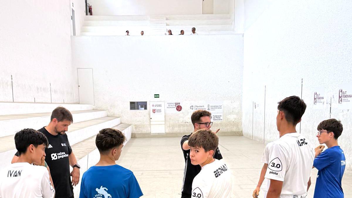 El trinquet 'El Genovés' de la Universitat Politècnica de València és una de les seus de les proves d'accés al programa de Rendiment.