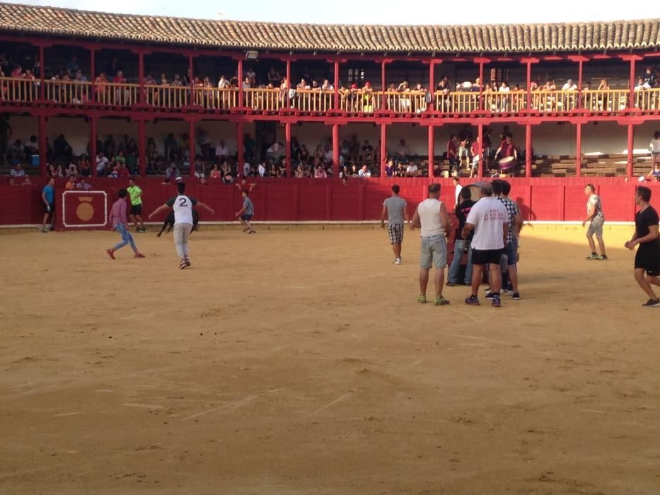 Fiestas Toro- concurso de jóvenes cortadores