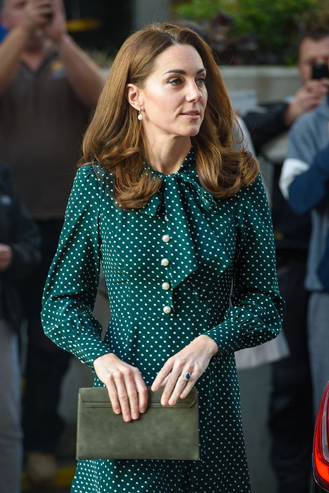 La duquesa de Cambridge llega al Evelina Children's Hospital