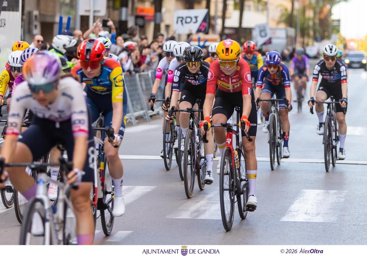 Gandia acoge la primera etapa de la Setmana Ciclista Internacional-Volta Femenina de la Comunitat Valenciana