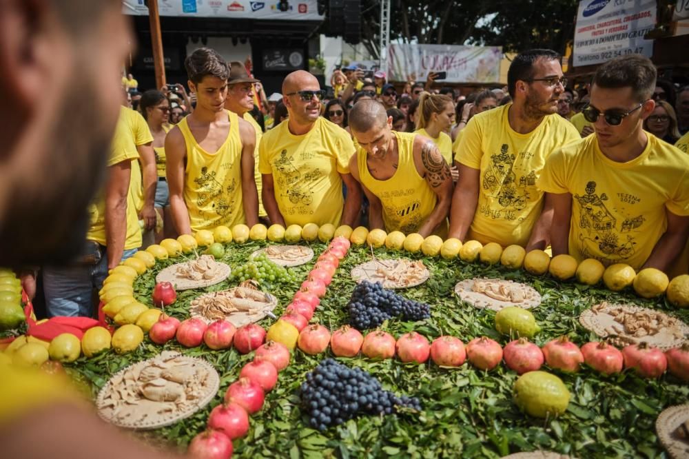 Los corazones de Tejina se alzan al cielo