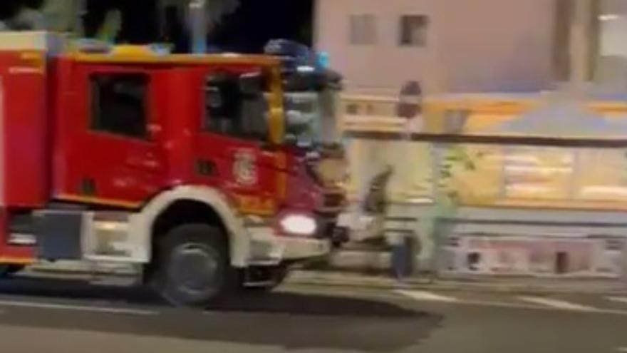 Incendio en un restaurante del sur de Gran Canaria