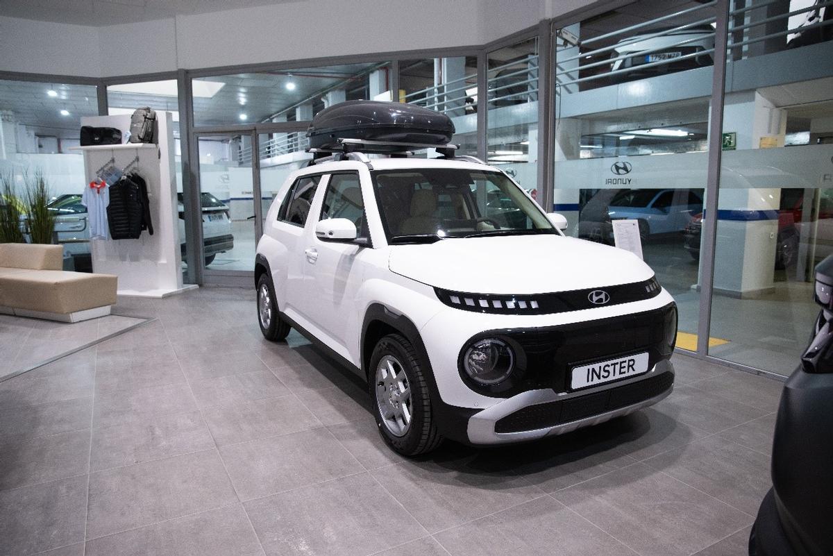 El nuevo Hyundai Inster en las instalaciones de Autiber Motor.