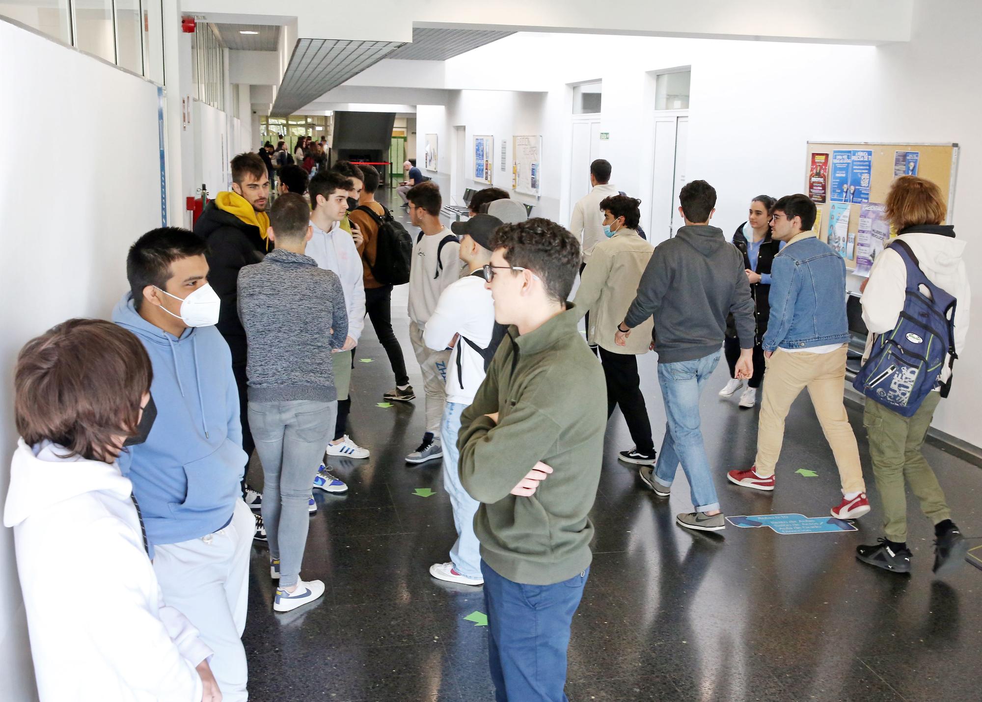 Jornada de elecciones en la Universidad de Vigo