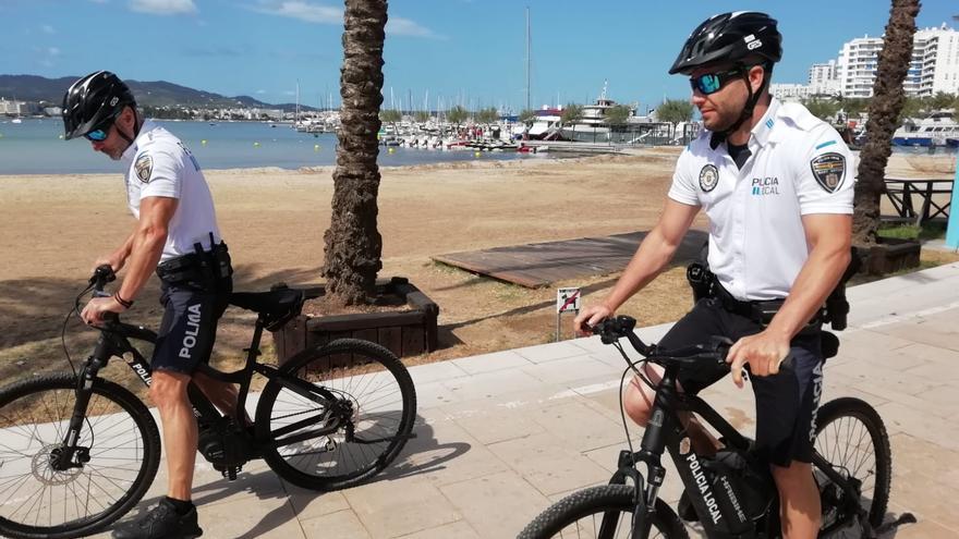 Seguridad en Ibiza: La Unidad de Playas de Sant Antoni ya patrulla en el municipio