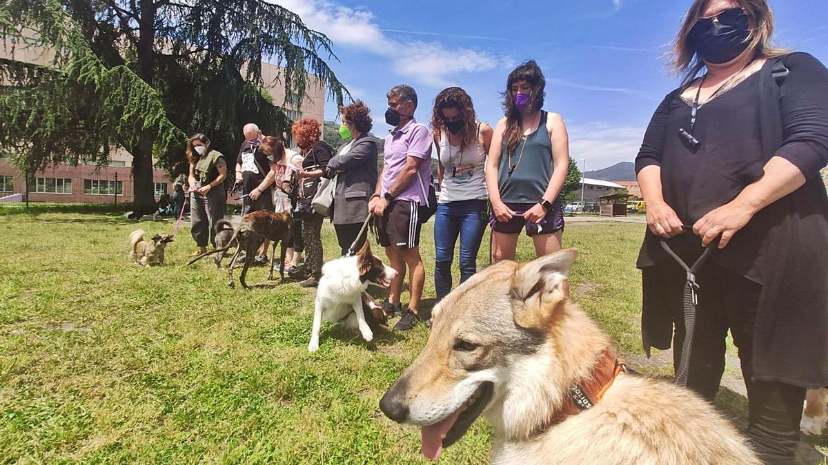 La foto de familia de varios de los participantes en el programa.