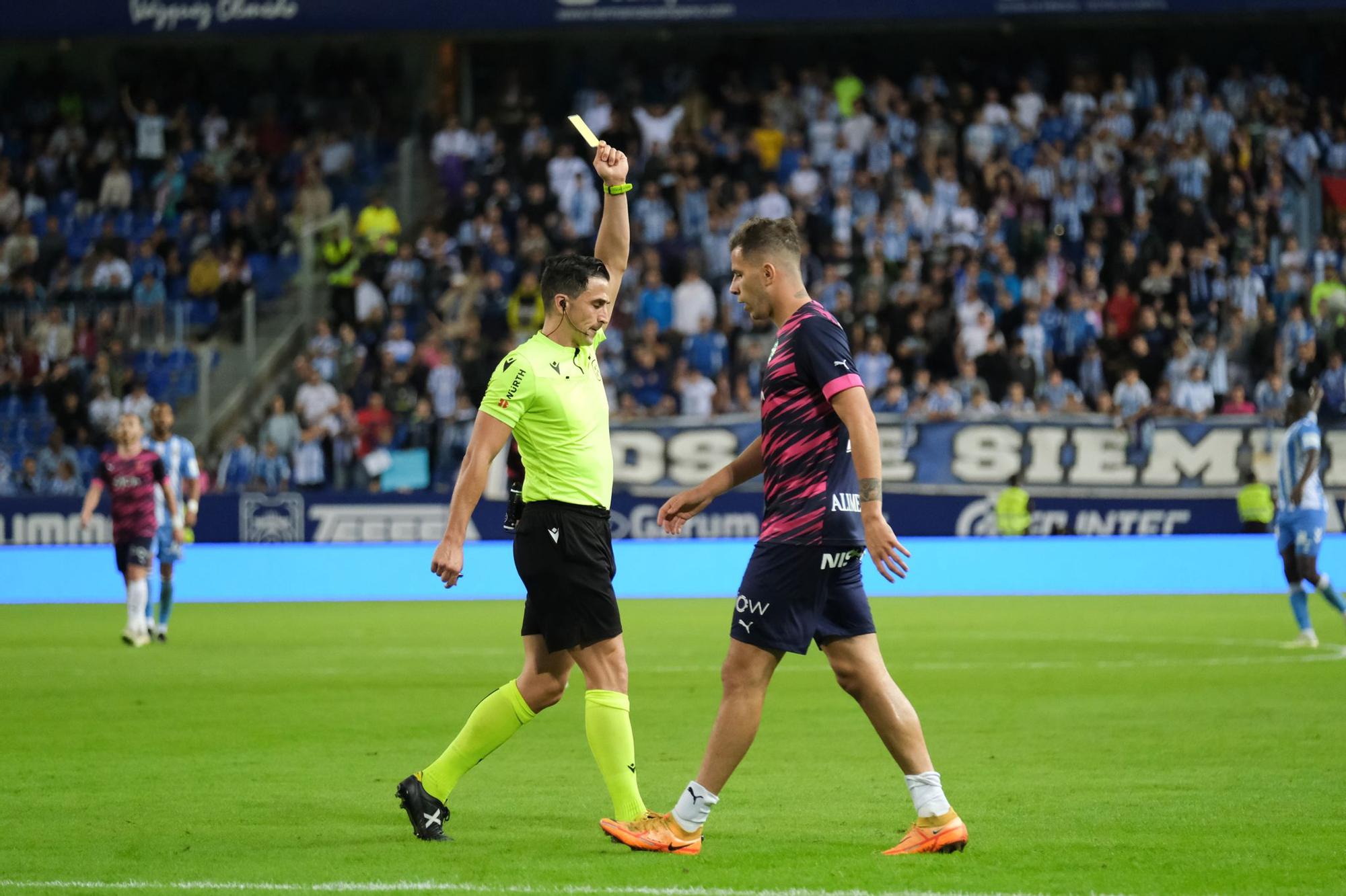 El Málaga CF - Sporting de Gijón, en imágenes