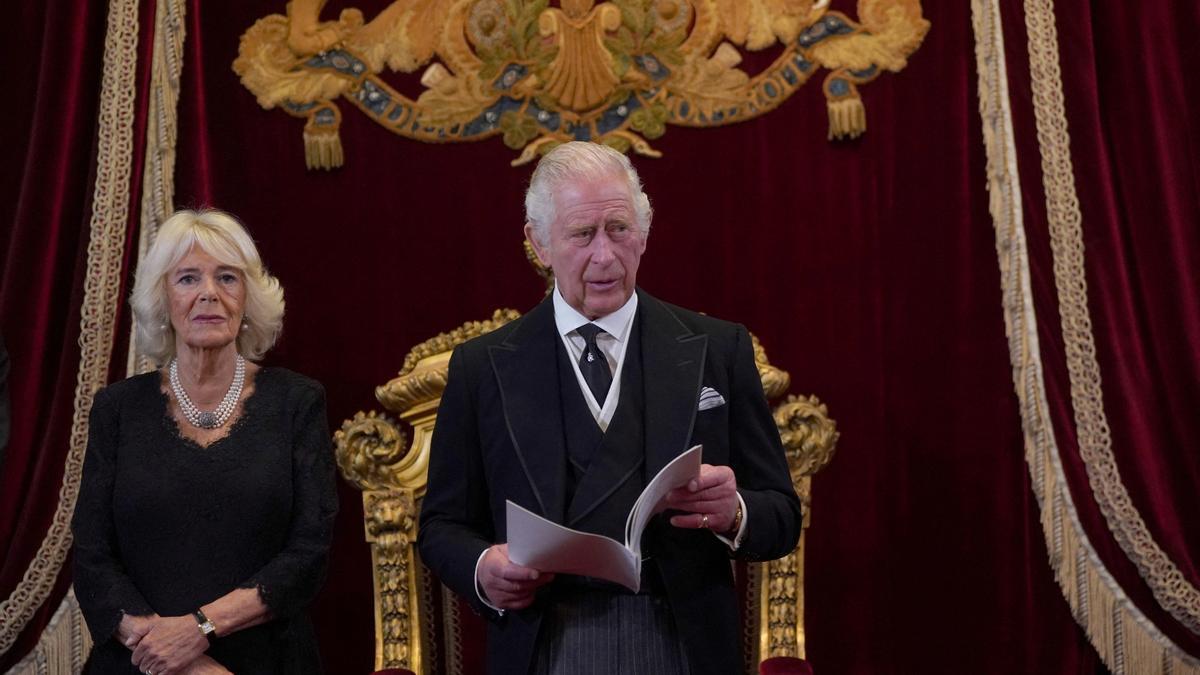 Las imágenes de la proclamación de Carlos III como rey del Reino Unido