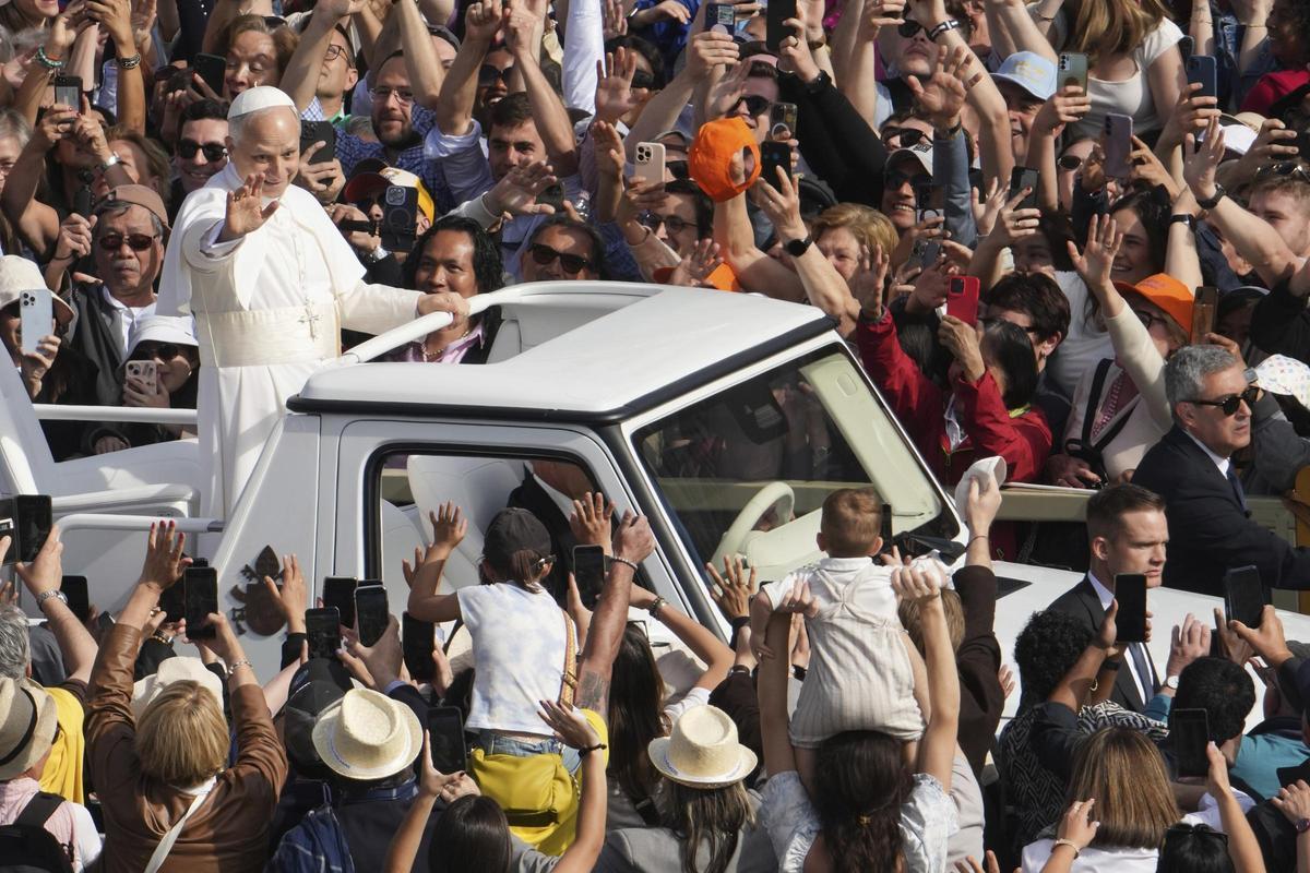 Misa de inicio del pontificado del papa León XIV