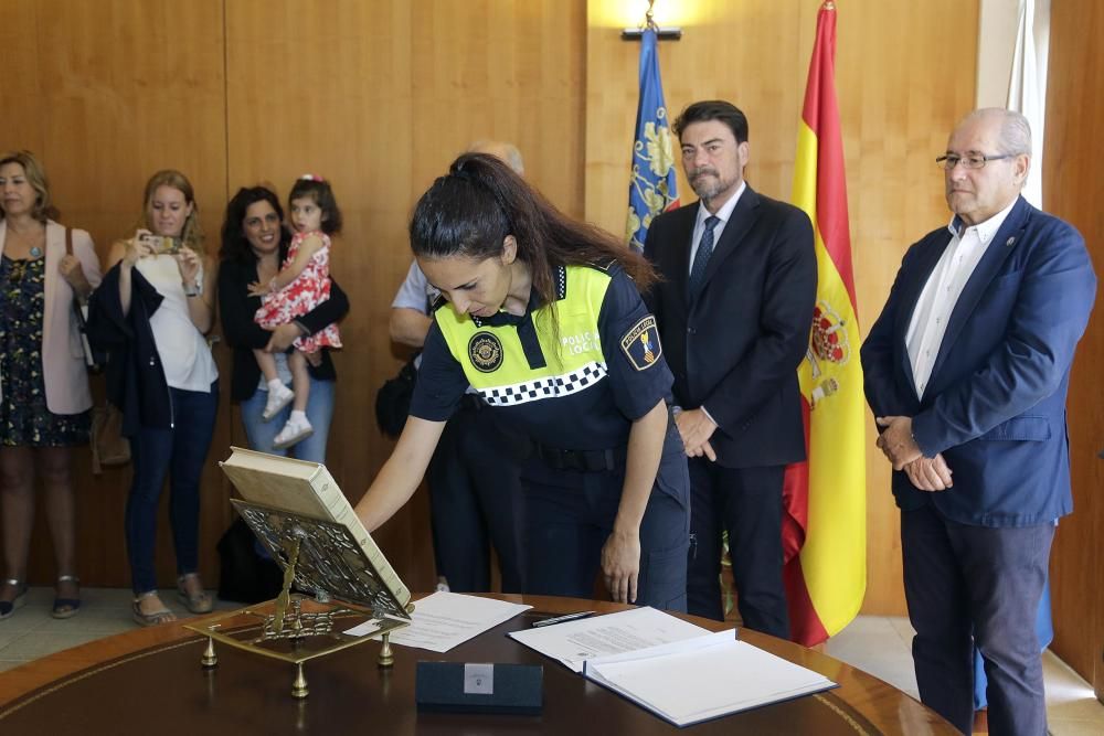 Más policías para Alicante