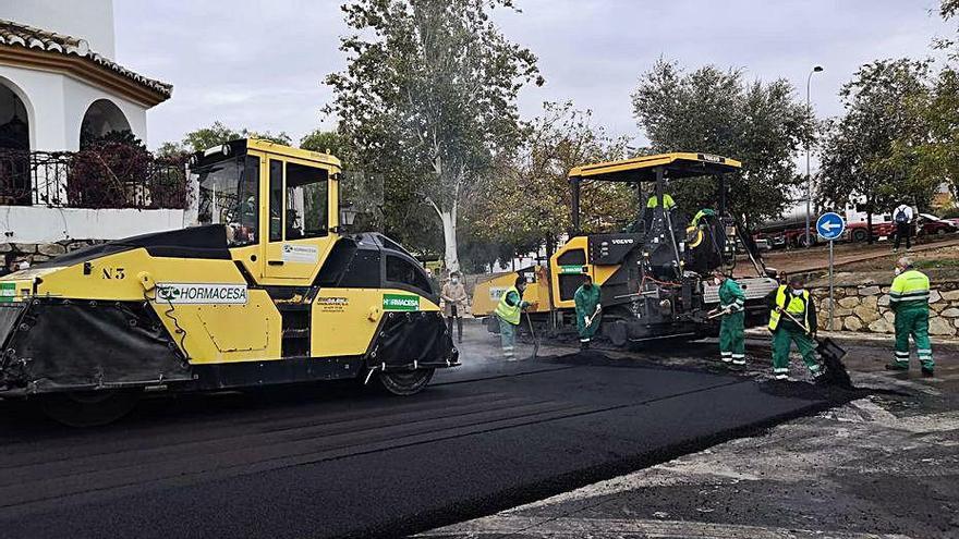 Primeros trabajos en la Urbanización de Santa Catalina.