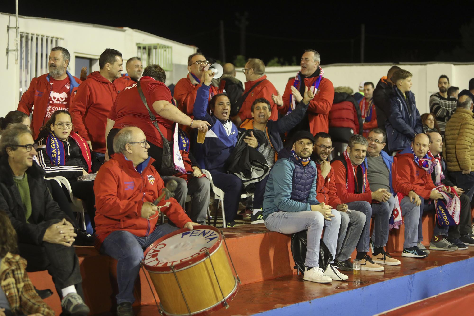 Las mejores fotos del Atlético Saguntino - Rayo Vallecano de Copa del Rey